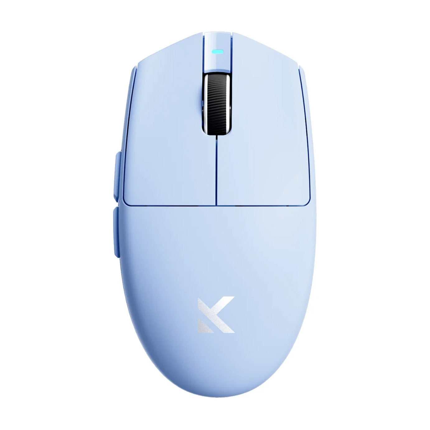 Souris de jeu sans fil Mchose g3 v2 (bleue, jusqu'à 12 000 dpi, Bluetooth USB-C 2,4 GHz)