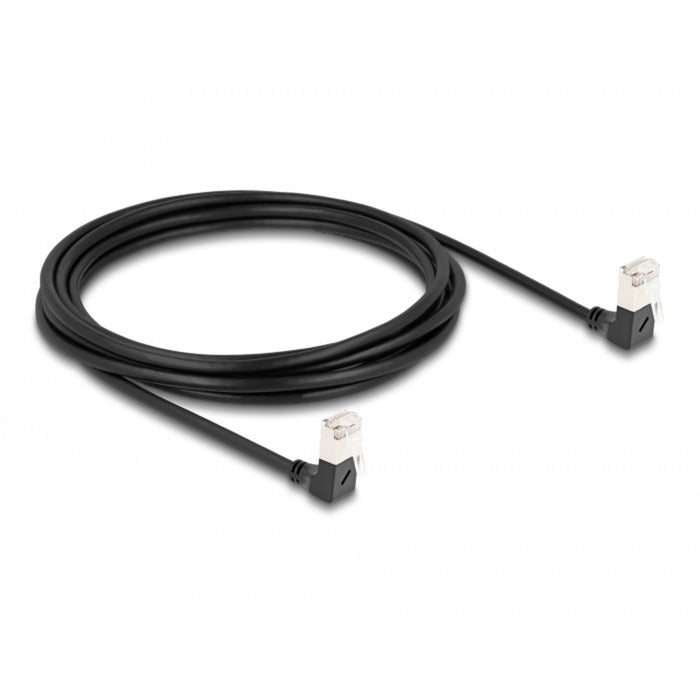 Dellock RJ45 Network Cable Cat.6A S FTP SLIM 90 ° vers le bas