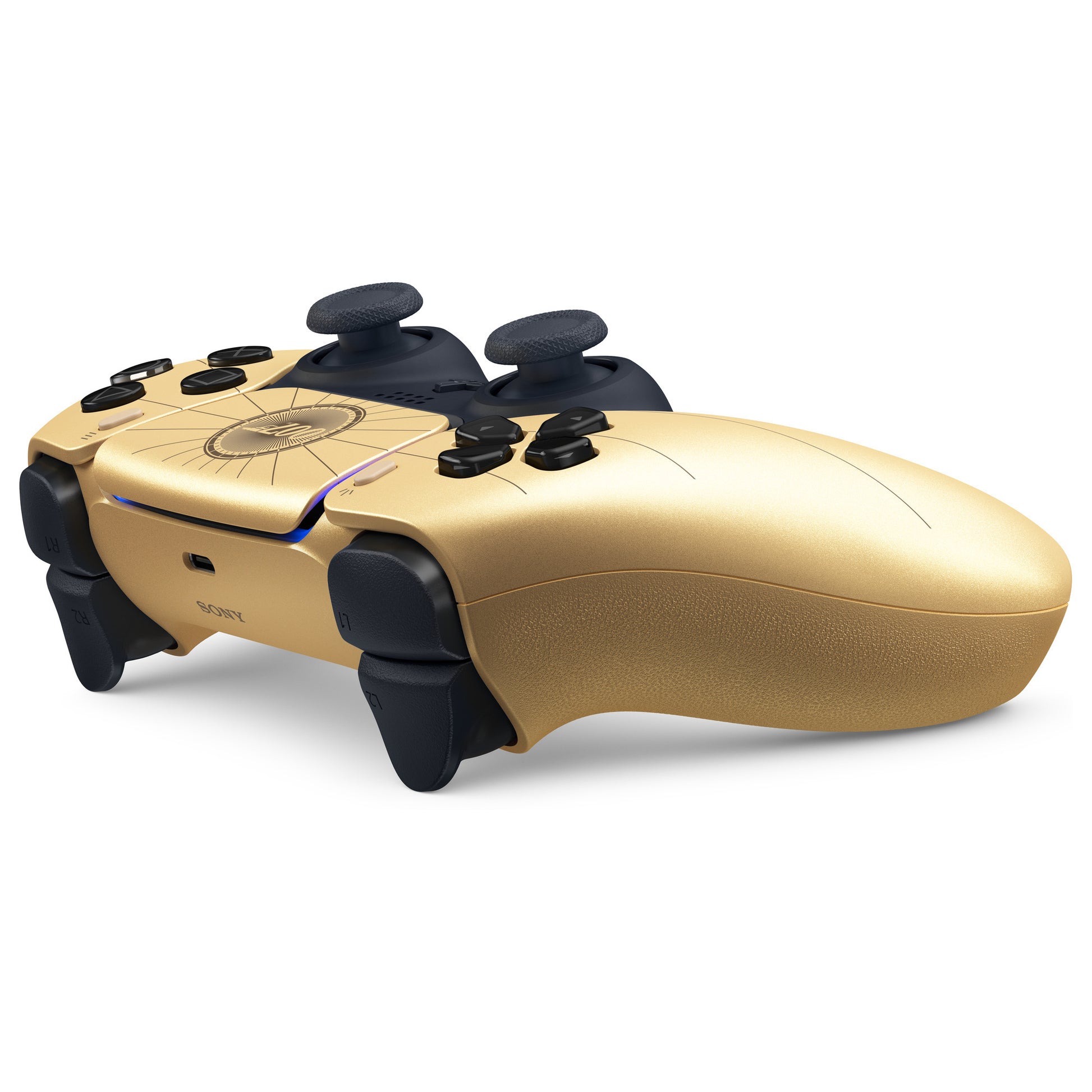 Manette sans fil Sony Interactive Entertainment Dualsense – Édition limitée 007 First Light (or noir, pour Playstation 5)