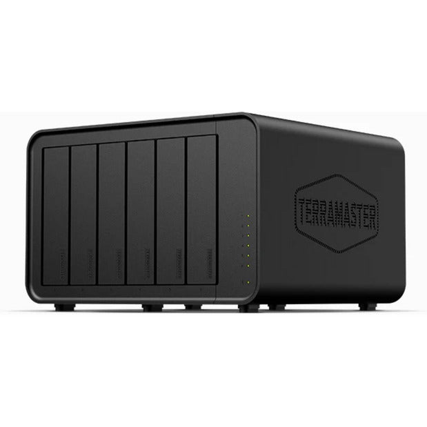 Terramaster f6-424 max nas (noir, 2x 10GBe, USB, HDMI)