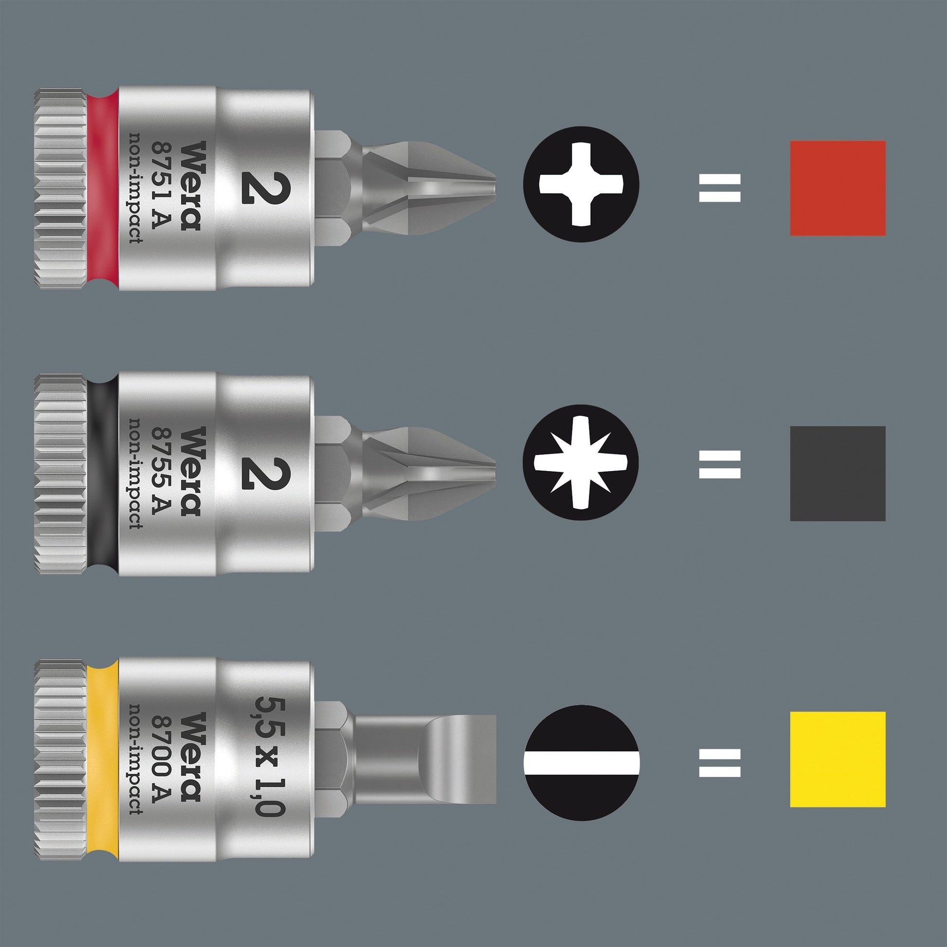 WAA 8100 SA All-in Zyklop Speed-Ratelsset, 42 pièces