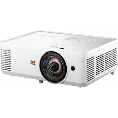 Viewsonic PS502W WXGA Projecteur DLP à courte focale (blanc, 4000 Ansi Lumens, pour les entreprises et l'éducation)