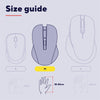 Souris de poche portable et rétractable Trust zylo (noir, 1 000 - 2 400 dpi)