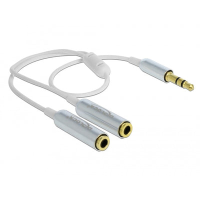 Dellock Cable Audio Splitter stéréo Jack mâle 3,5 mm> 2x s