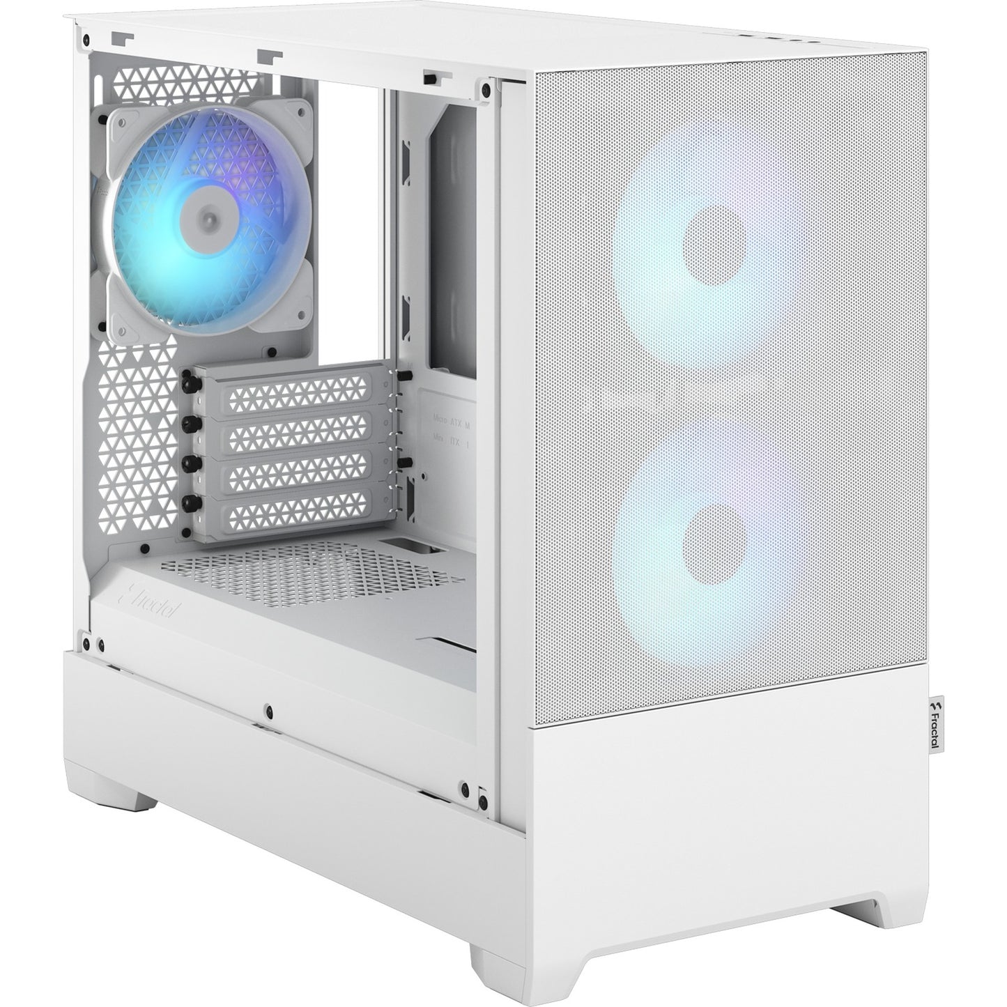 Fractal Design Pop Mini Air RGB White Tg Clear Tint