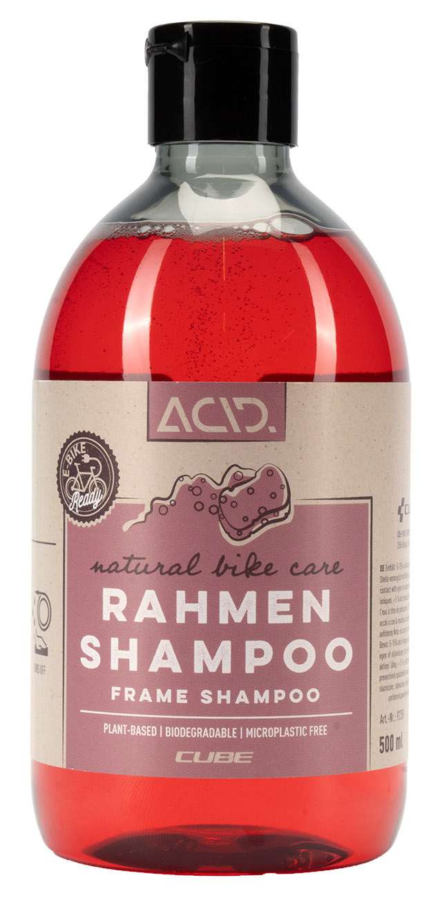 Shampoing acide naturel cadre de vélo 500 ml