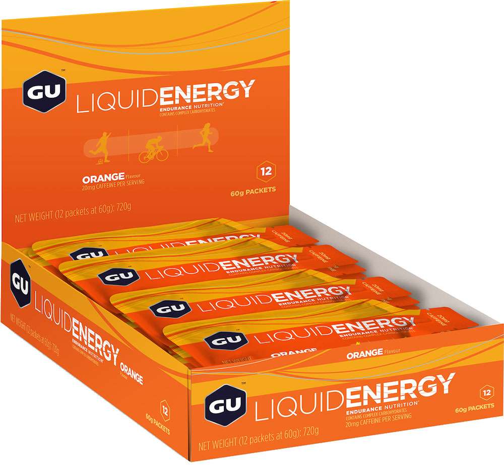 Gel énergétique liquide Gu boîte de 12