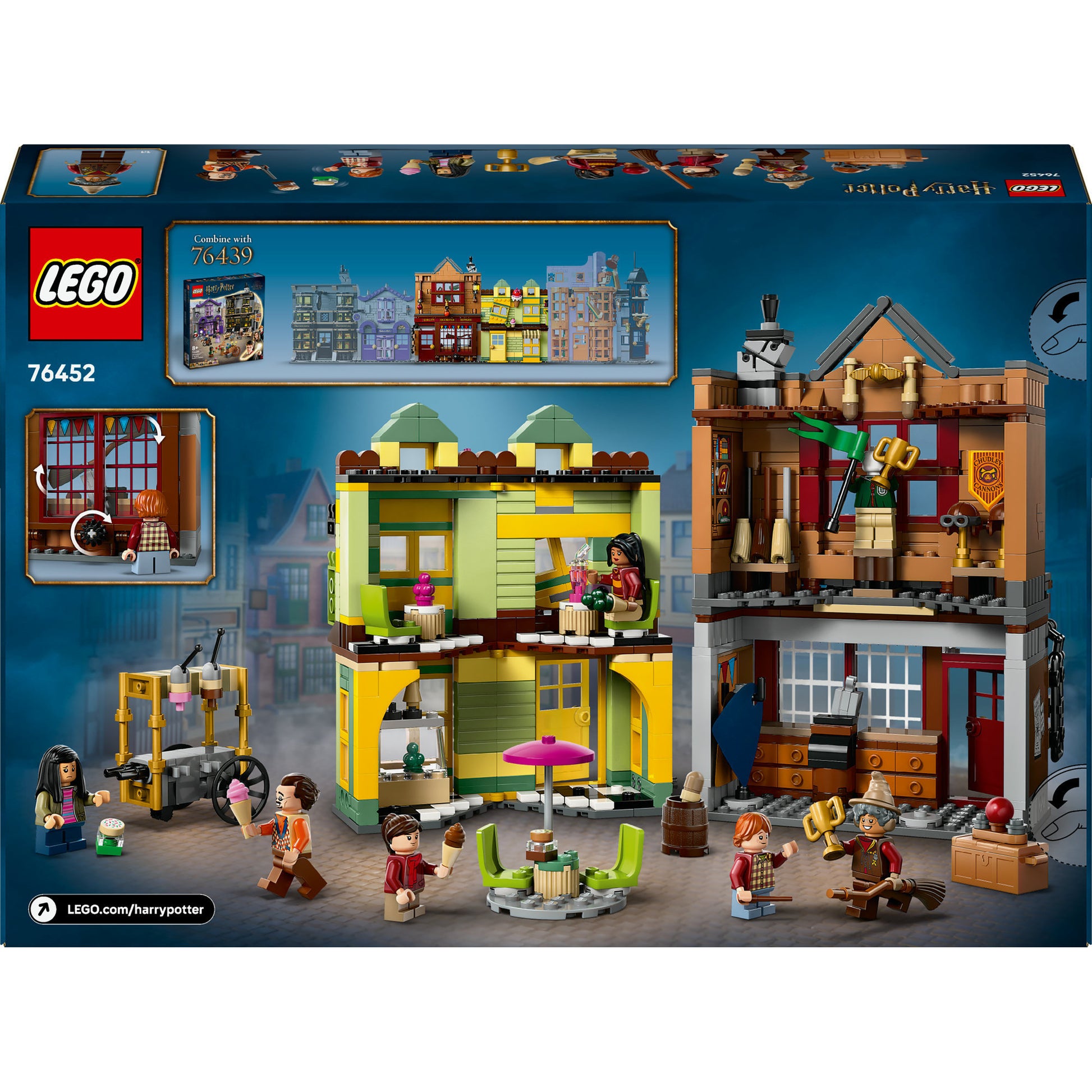 LEGO 76452 Harry Potter Zwik Bandage Zwerkbalpaleis et glacier