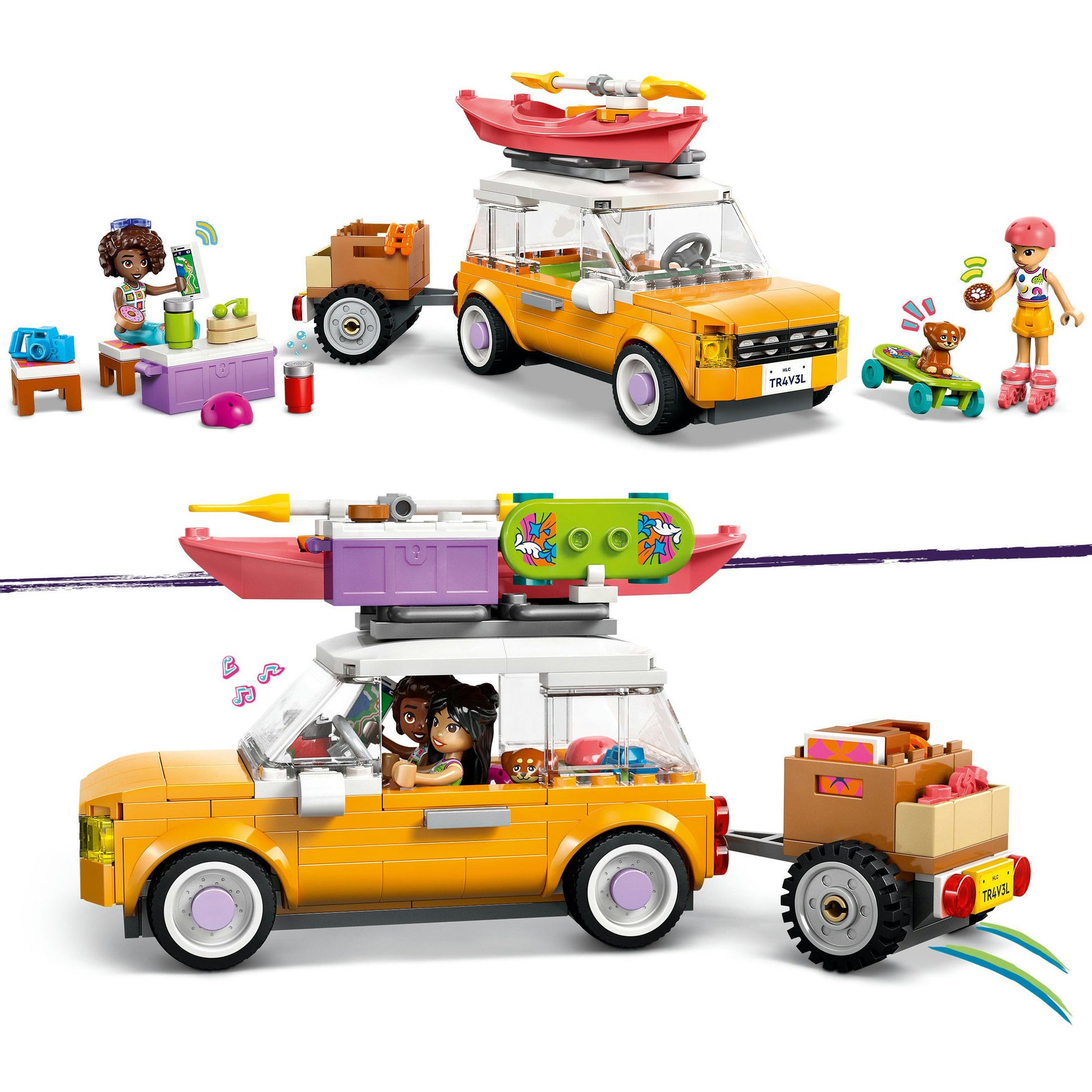 Pic lego 42659 amis ensemble sur road trip