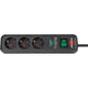 Brennenstuhl Eco-Line 13 500A Prise avec surtension BEVE