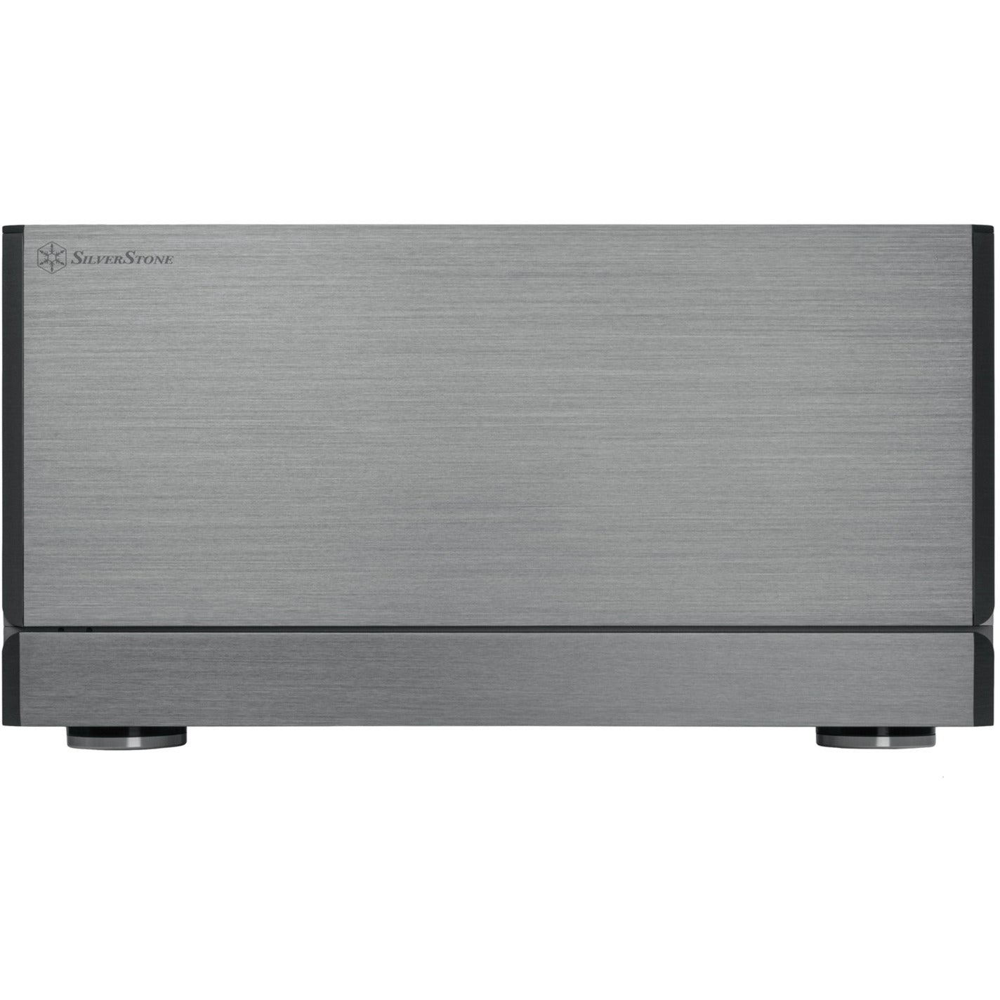 Boîtier Silverstone Crown 04 HTPC (gris foncé | 4x USB-A | 1x USB-C)
