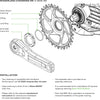Hope r22 plateau de vélo électrique à montage direct bosch gen4