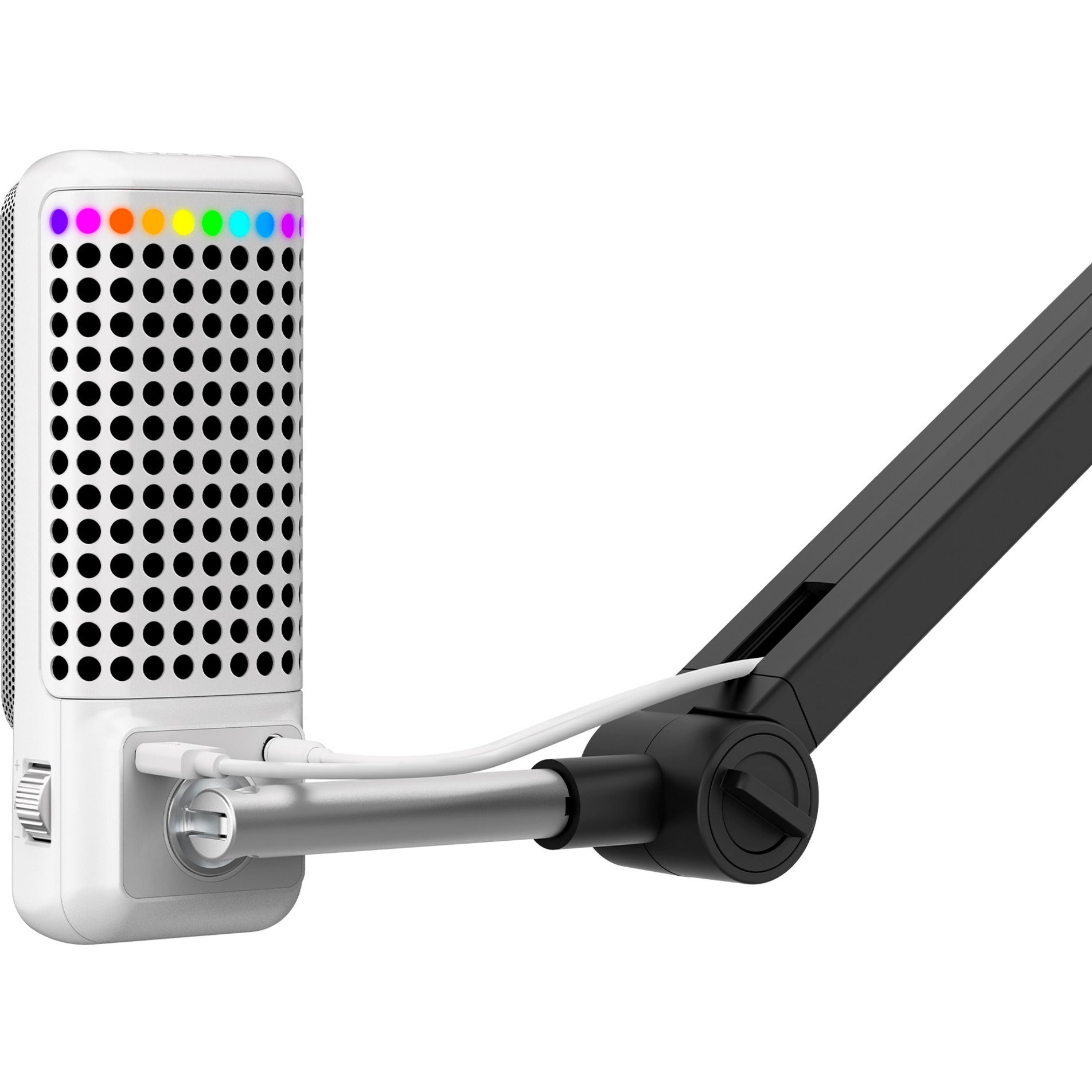 Microphone à capsule Elite Nzxt (blanc, rgb, usb-c)