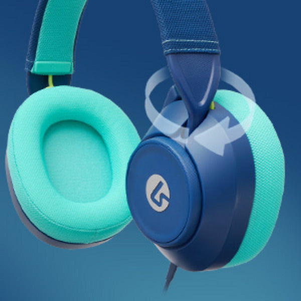 Powera Lucidsound LS10X Gen 2 Casque de jeu filaire – Casque de jeu supra-auriculaire Bleu Mariner (Bleu foncé bleu clair, Xbox Series X|S, Xbox One, PC)