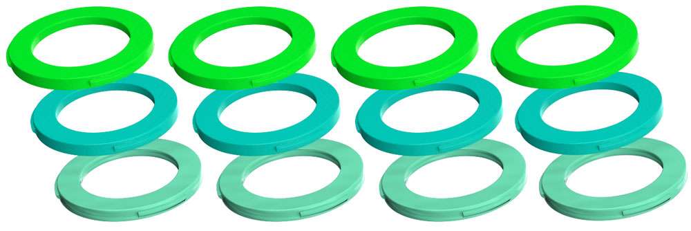 Kit d'étrier de couverture de sentier Magura mt5 mt7 mt