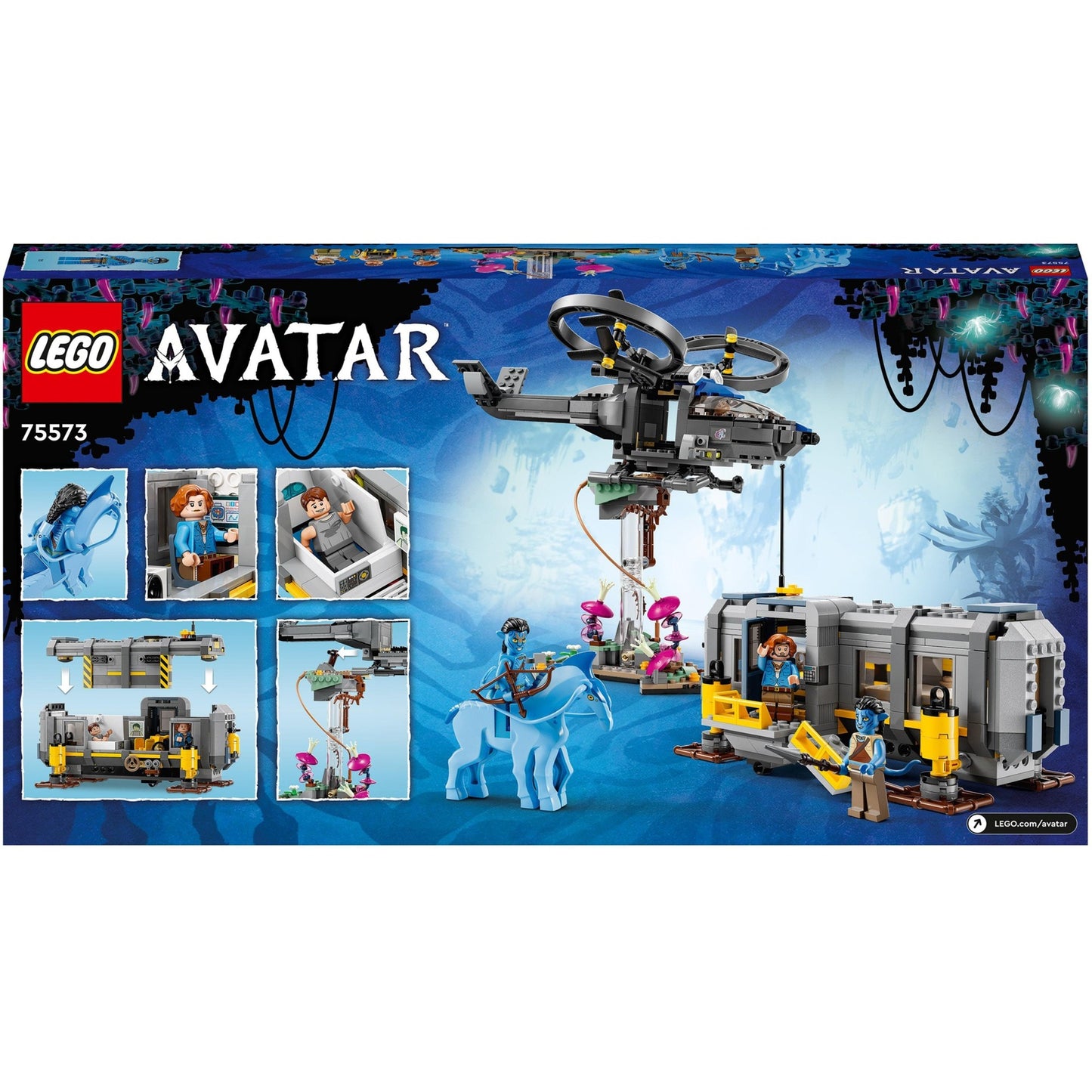 Avatar Lego - montagnes flottantes : site 26 rda samson jouets de construction (75573)