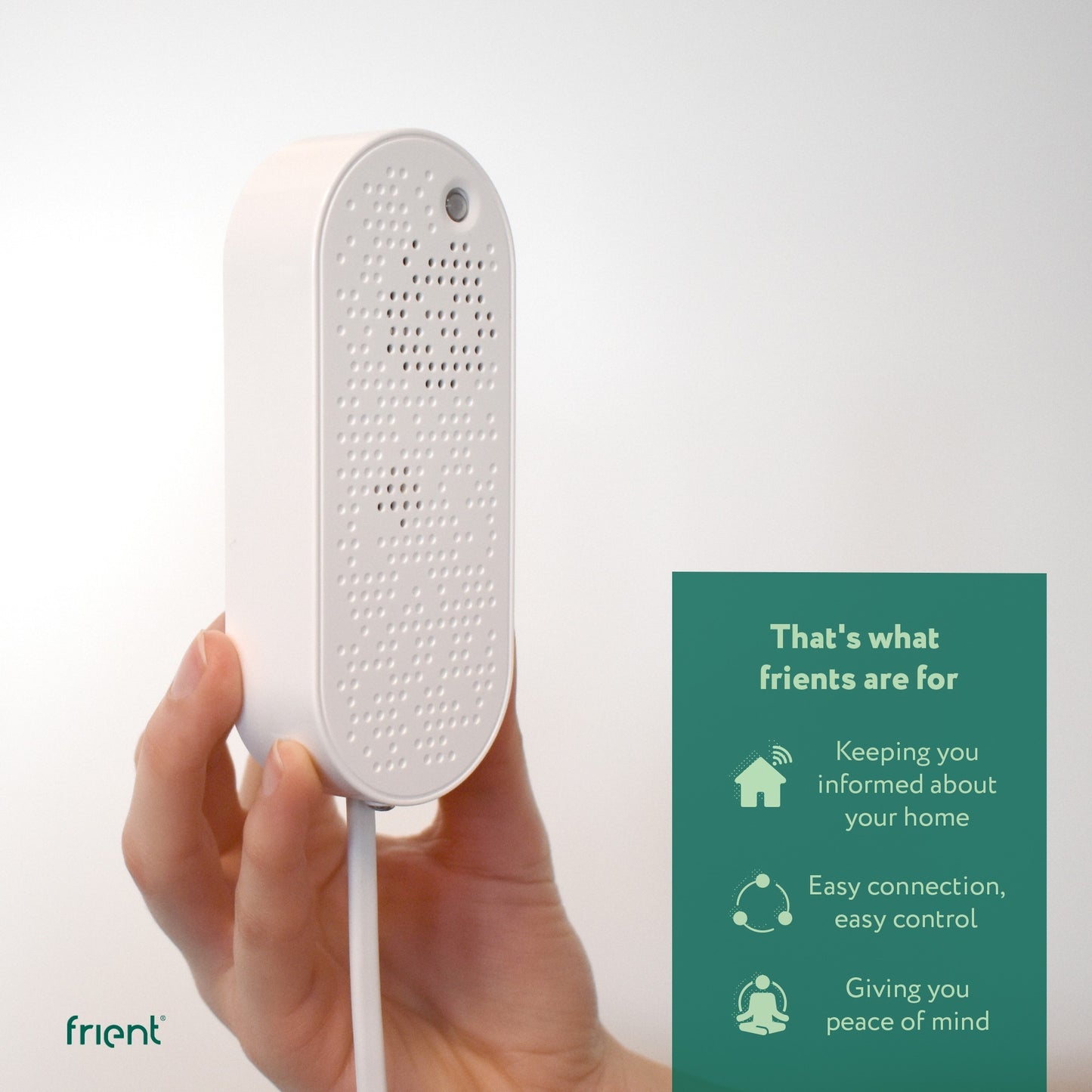 Sirène intelligente Frient sirène eu (blanc, zigbee 3.0)