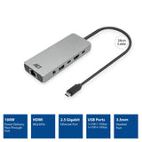 Act Connectivité USB-C 4K 8K 60Hz Dockingstation - afbeelding 2