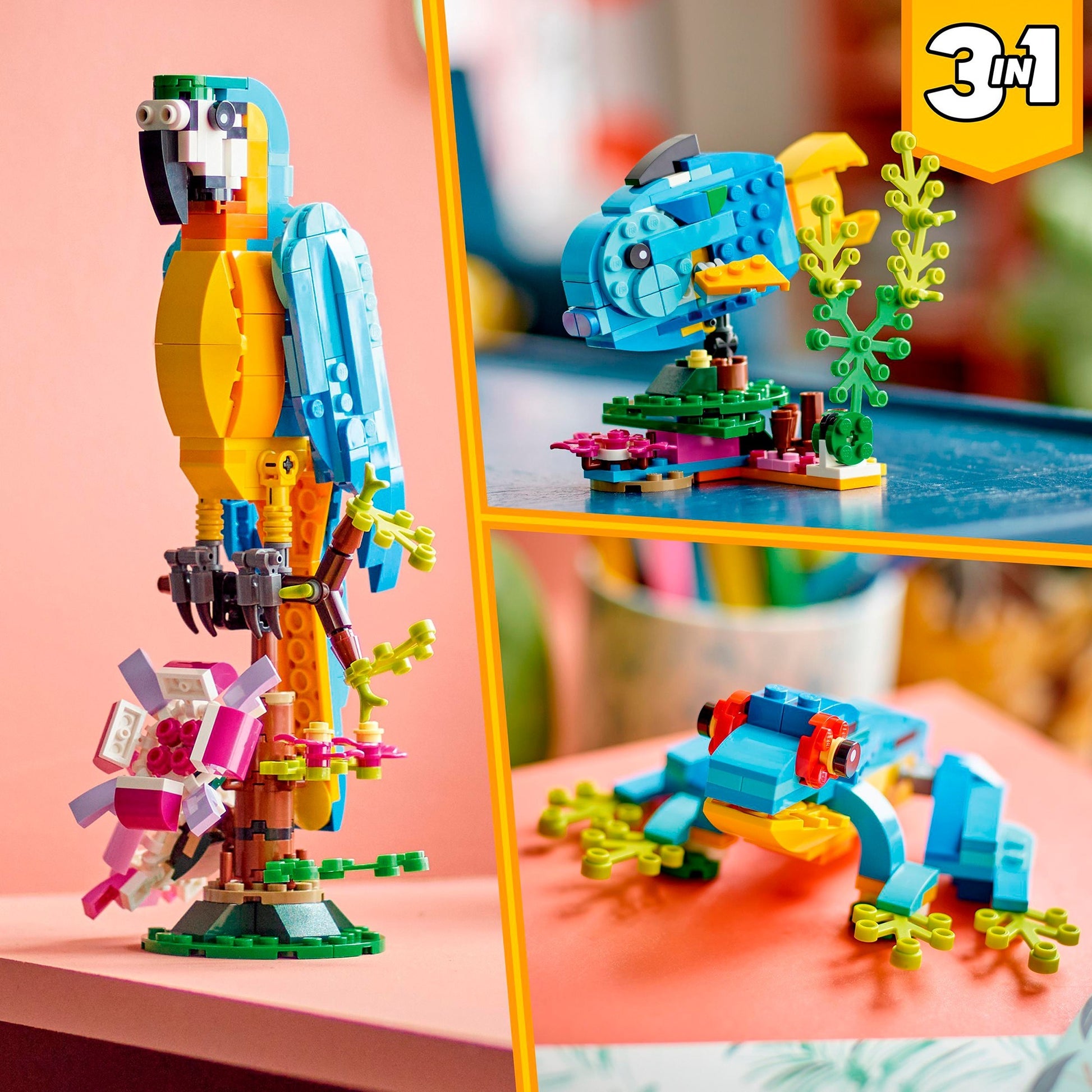 Créateur LEGO LEGO 31136 PARROT EXOTIQUE