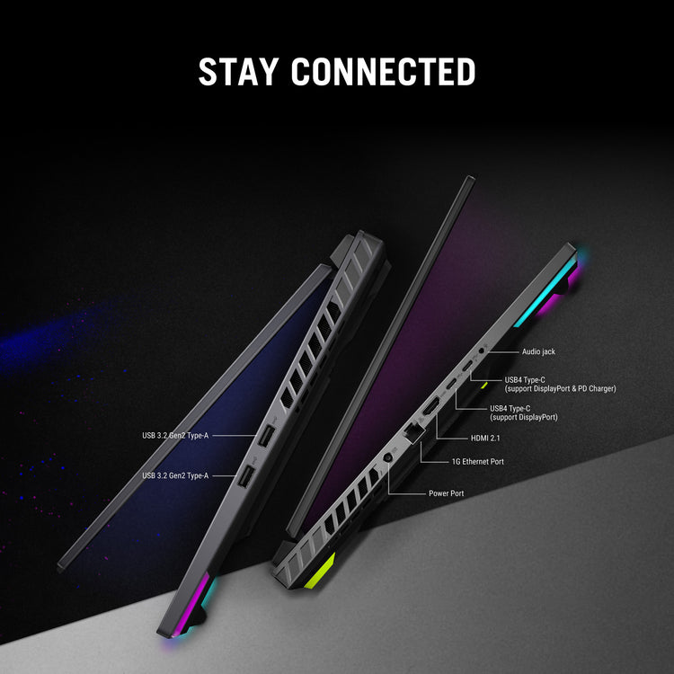 Ordinateur portable de jeu Asus ROG Strix G16 G614pp-S5032W 16 (Gris | R9 8940HX | RTX 5070 | 16 Go | SSD 1 To)