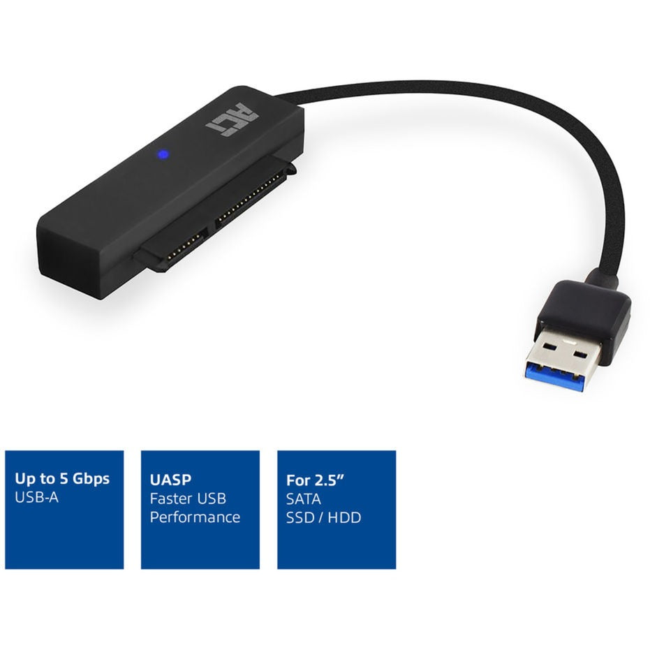 Agir Connectivité Câble adaptateur USB à 2,5 SATA SSD SATA