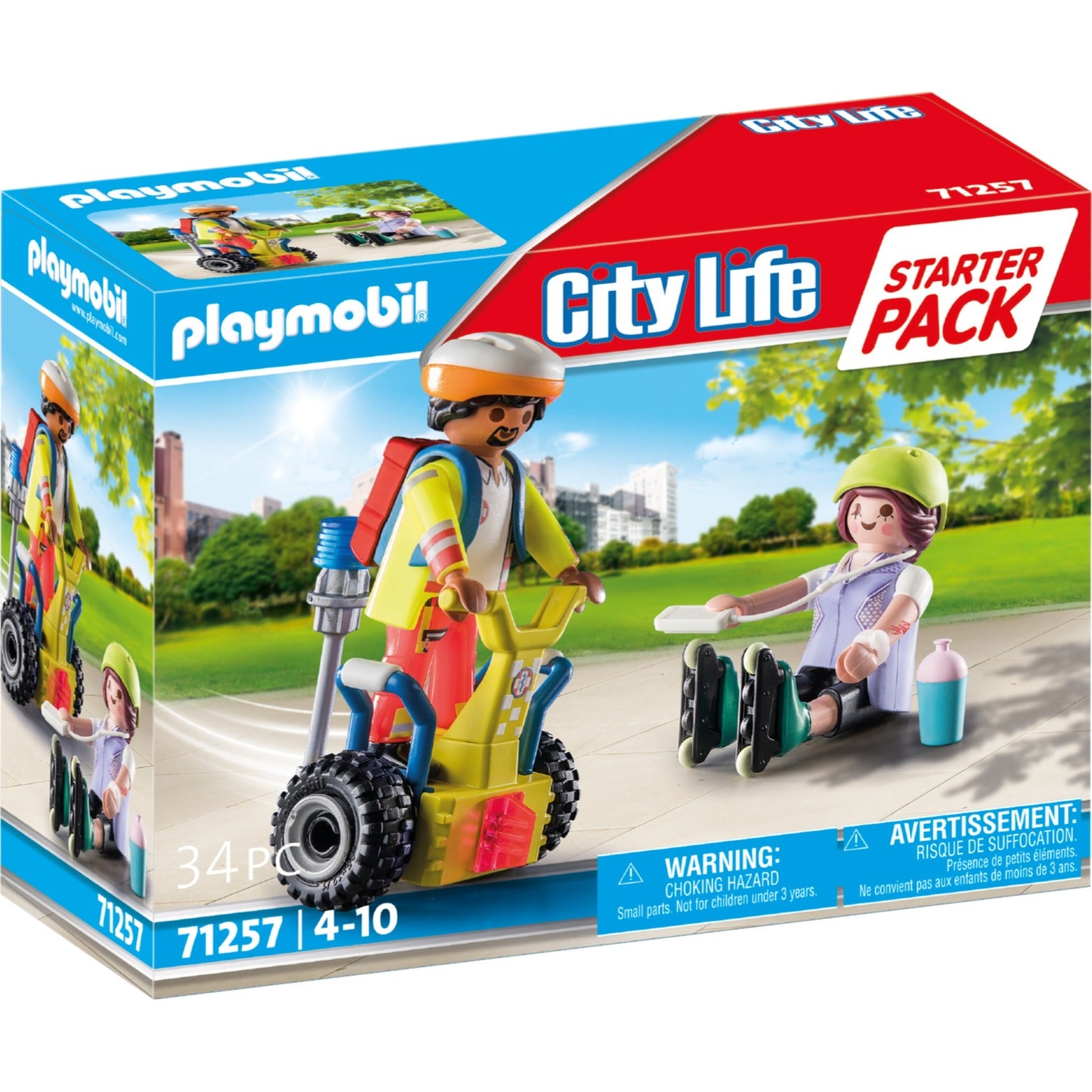 Playmobil Starterpack Rescue avec Segway 71257