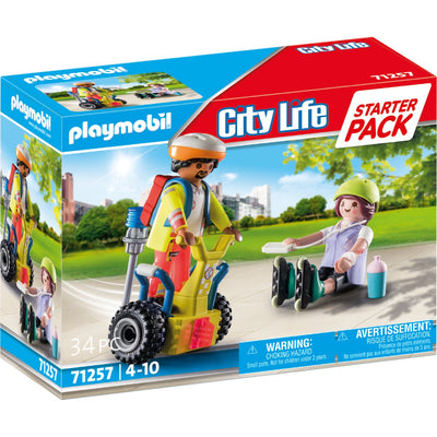 Playmobil Starterpack Rescue avec Segway 71257