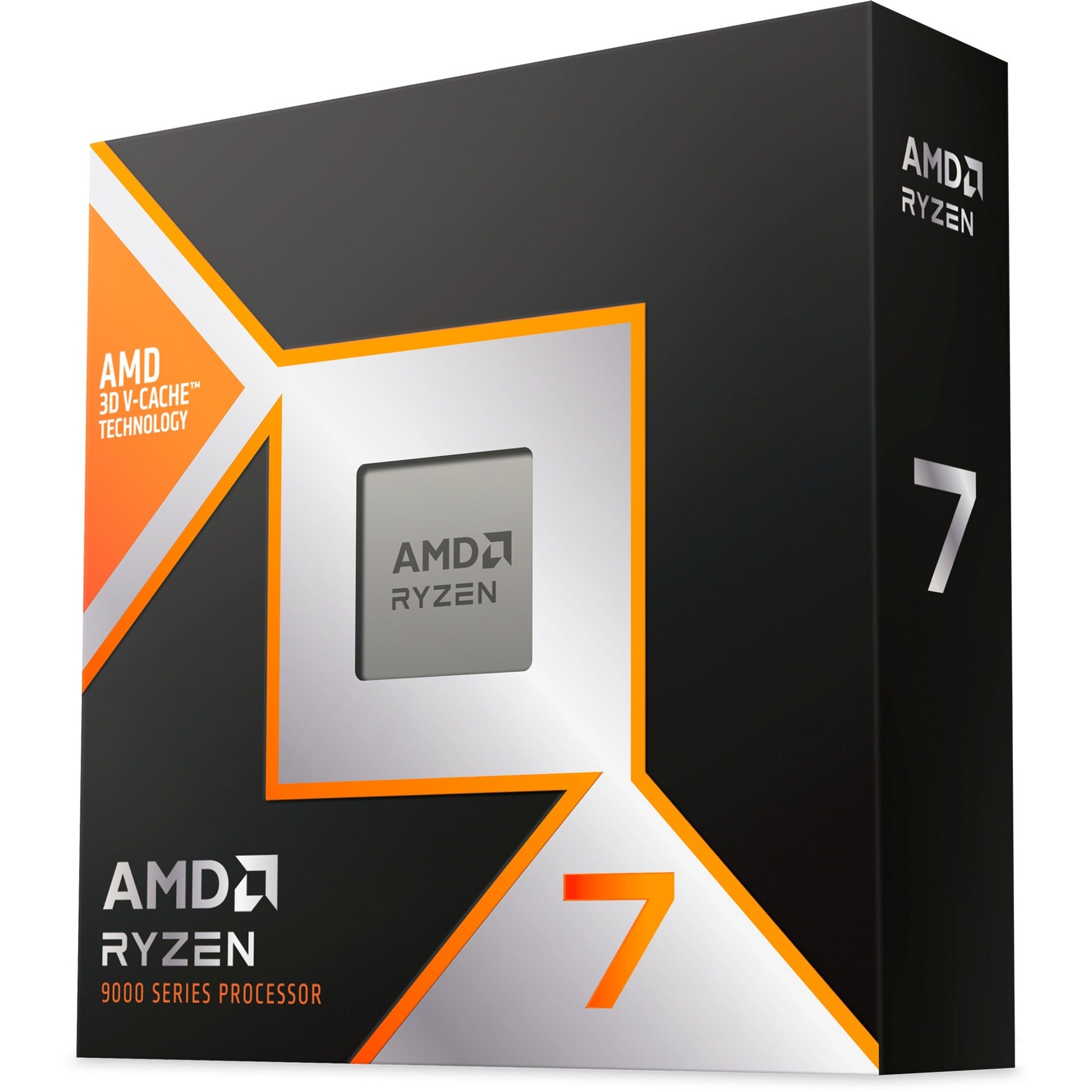 AMD AMD 100-100001084WOF RYZEN 7 9800X3D CPU, AM5, 8C 16T, 4,7 5,2 GHz, 96 Mo, 120W, boxé