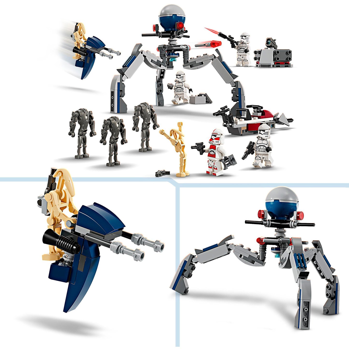 LEGO LEGO Star Wars 75372 Clone Trooper and Battle Droid Battle Pack