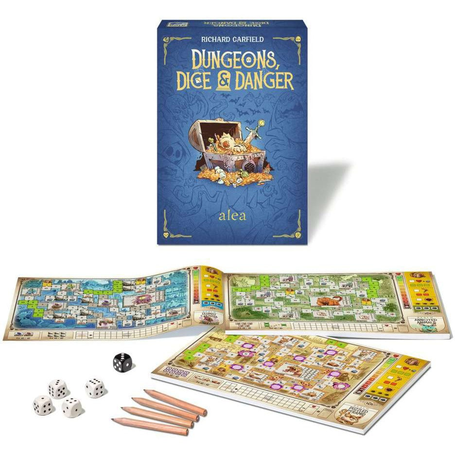 Donjons, dés et danger de Ravensburger