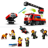 Lego LEGO City 60414 Caserne de pompiers et camion de pompiers - afbeelding 4