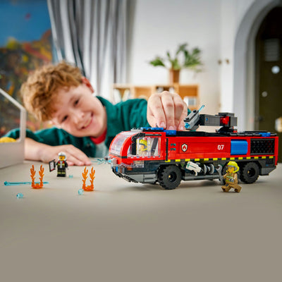 Lego City Fire 60499 Le camion de pompiers de l'aéroport