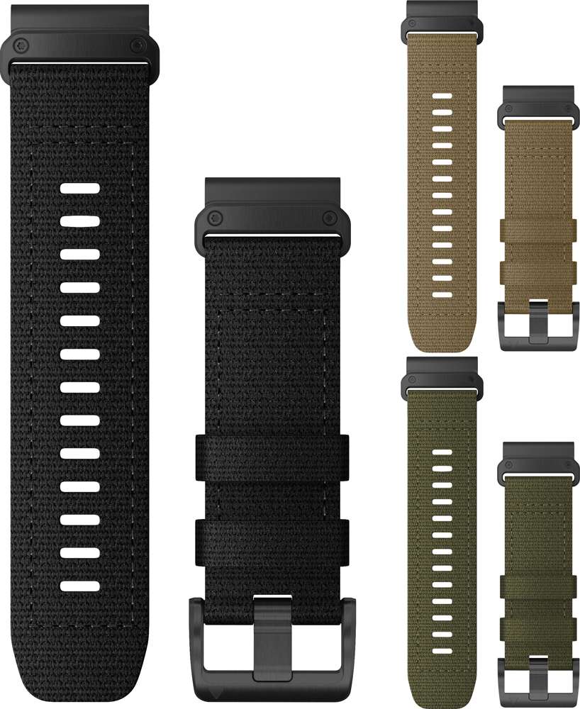 Garmin fenix 7x quickfit® bracelet en nylon 26 mm