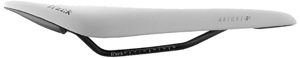 Selle Fizik Arione R3 ouverte blanche