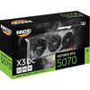 Inno3d N50703-12d7x-195064L GEFORCE RTX 5070 X3 OC, 12 Go, GDDR7, 192 bits, 28 Gbps, 672 Go S, 650W