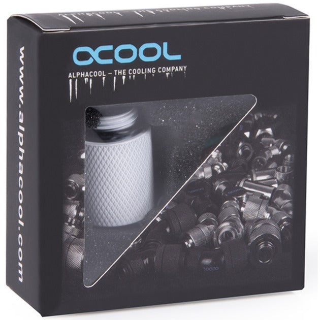 Alphacool eiszapfen rallonge 20 mm g1 4 ag vers g1 4 ig - rallonge blanche (blanc)