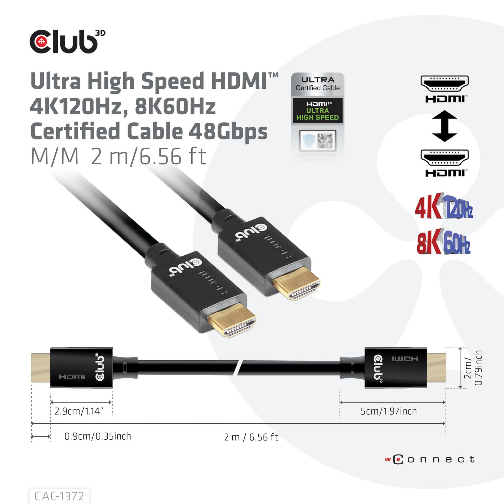 Club 3D HDMI Ultra à grande vitesse