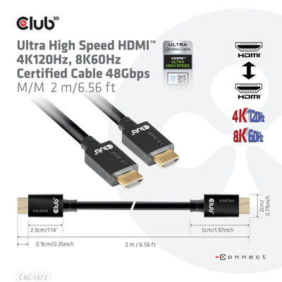 Club 3D HDMI Ultra à grande vitesse