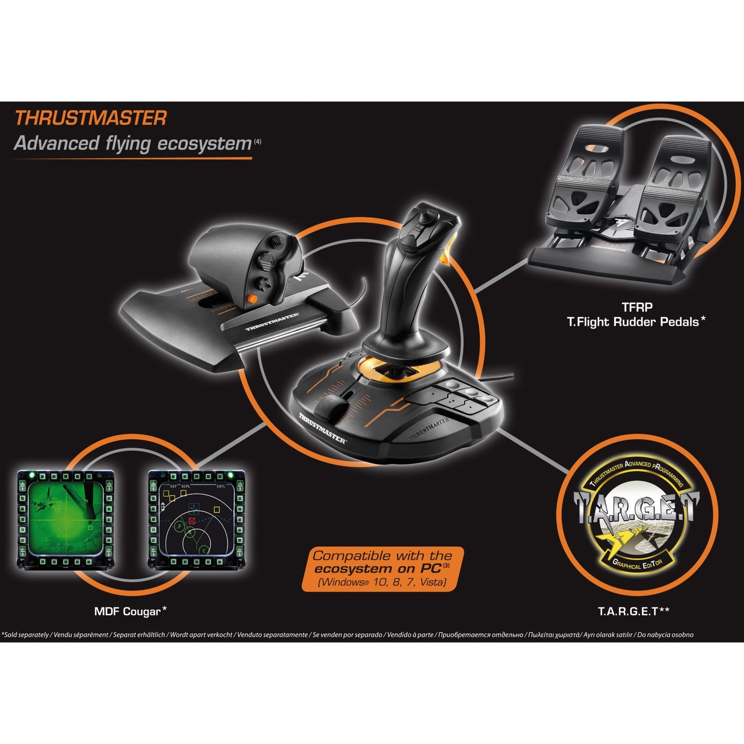 Thrustmaster T.16000m FCS Hotas
