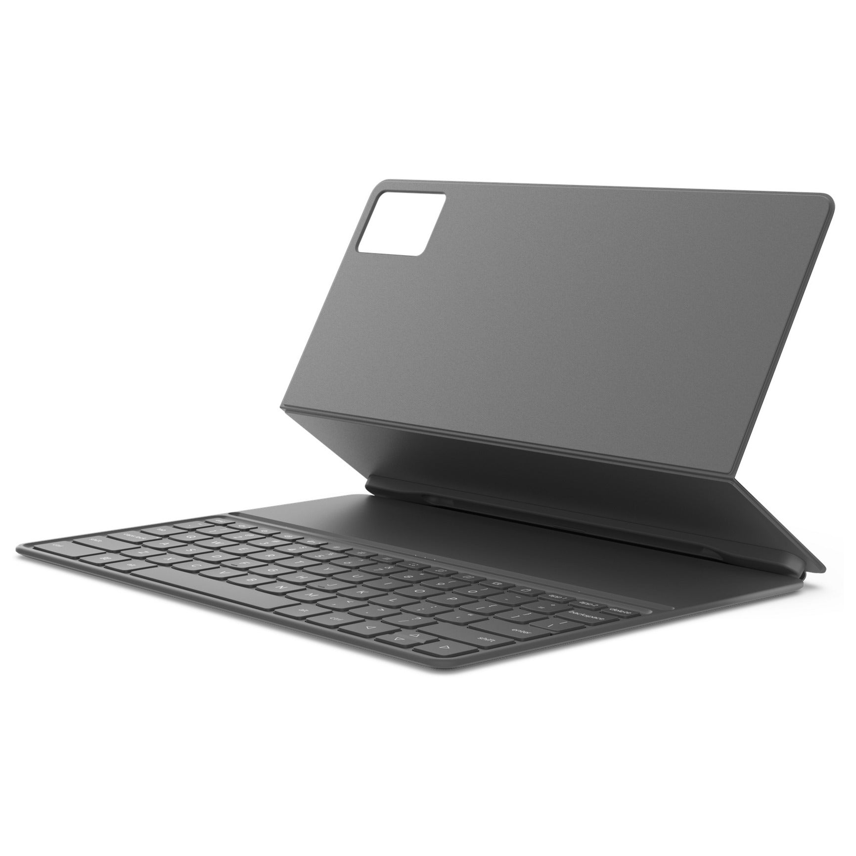 Clavier Lenovo Folio pour Idea Tab Plus - Étui pour tablette QWERTY (US International) (Gris)