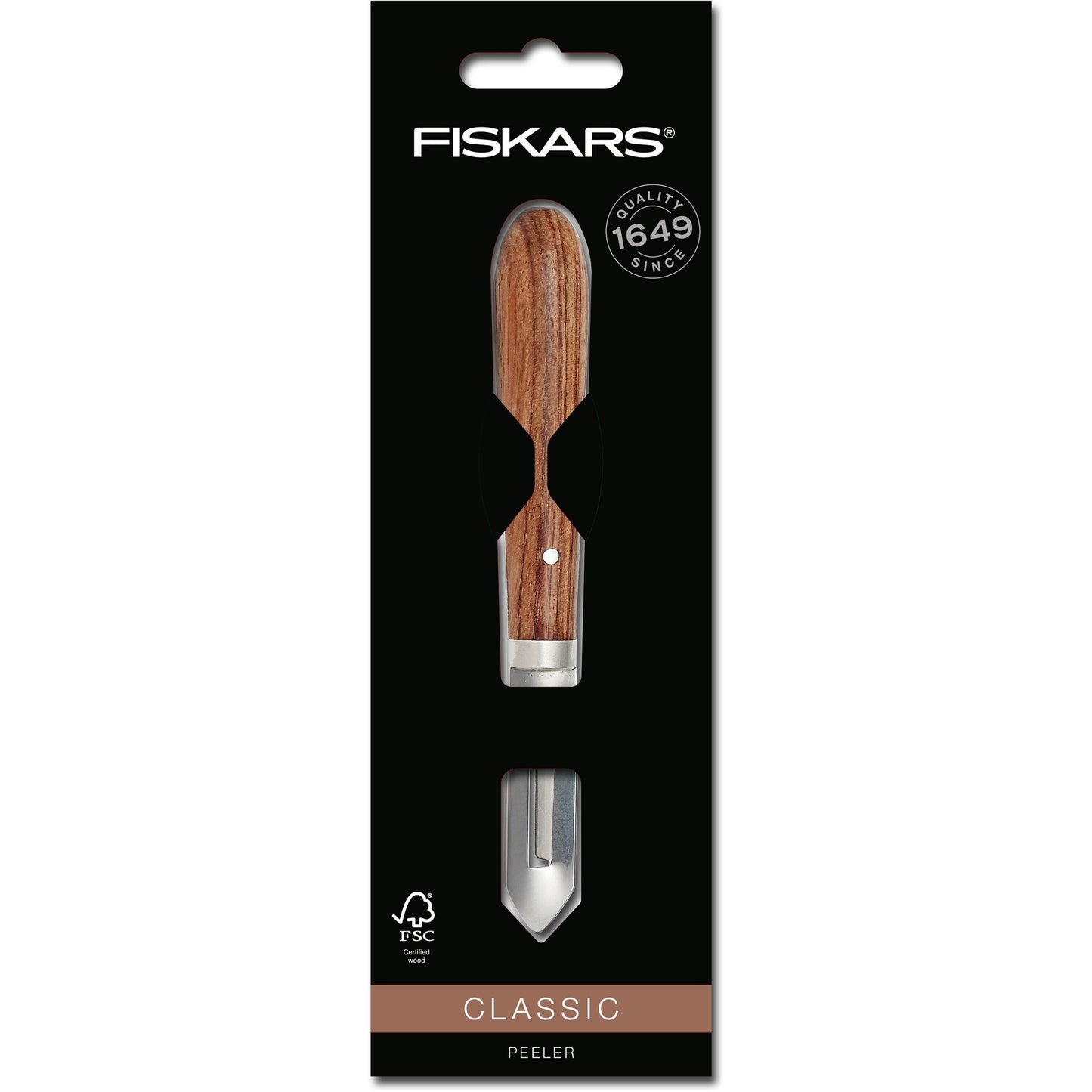 Eplucheur Fiskars gauche 5 cm