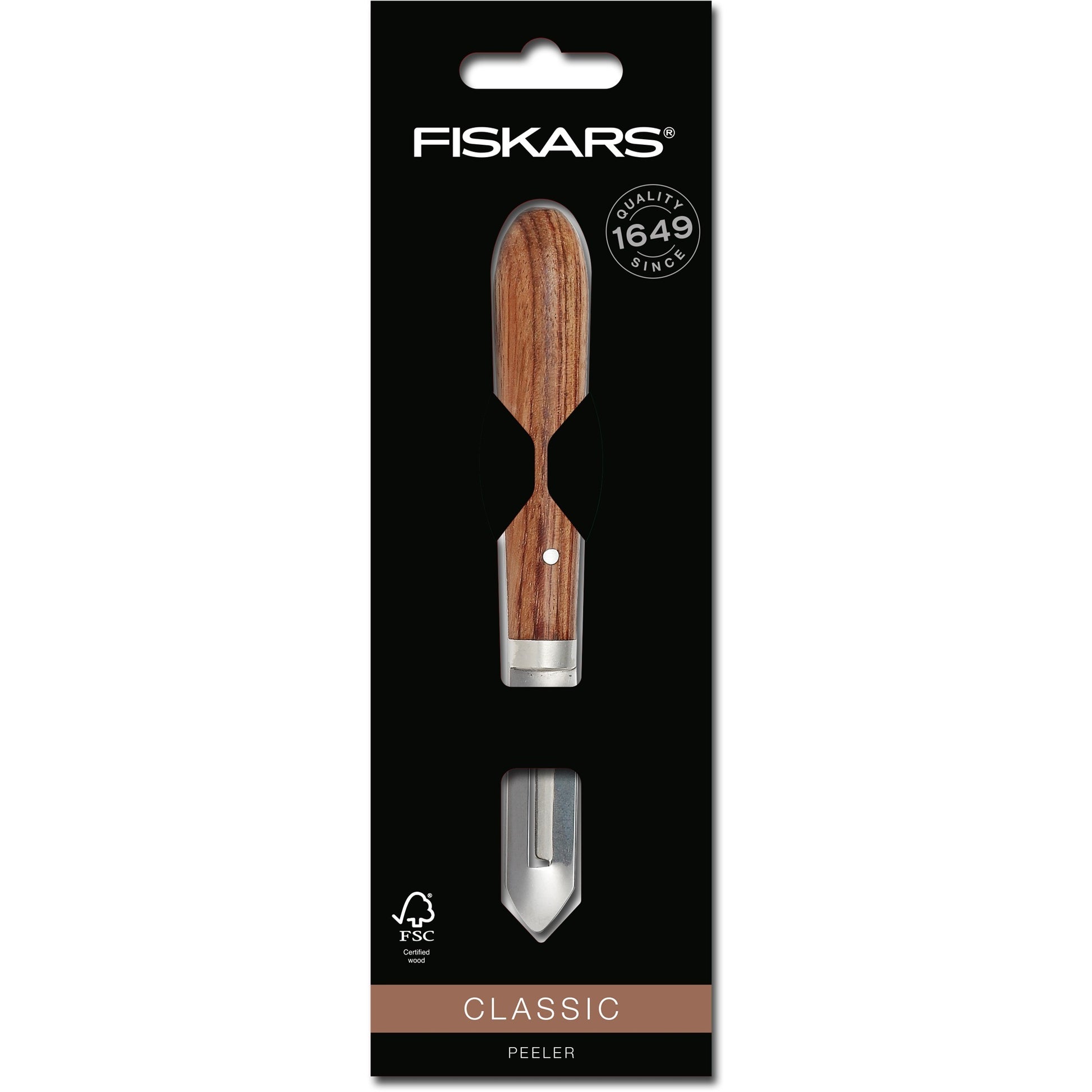 Eplucheur Fiskars gauche 5 cm