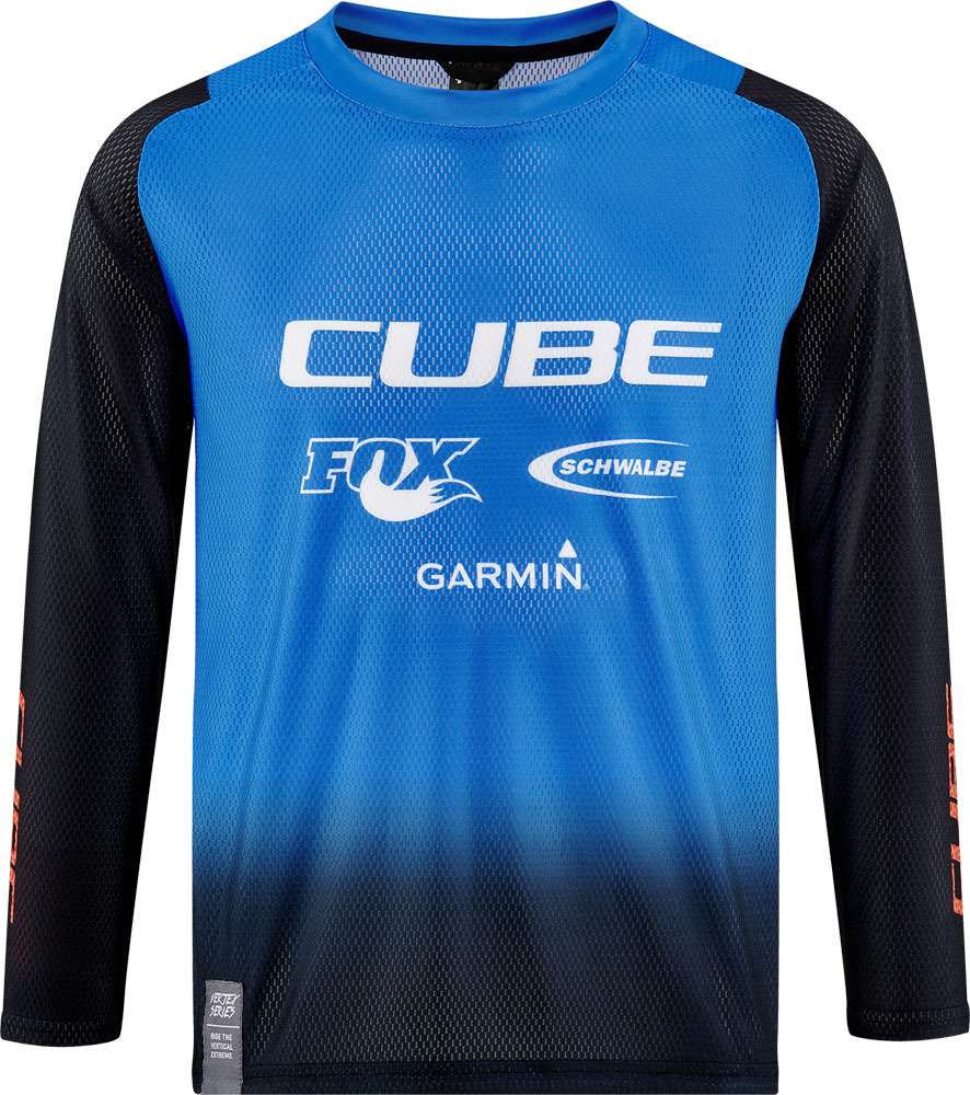 Cube vetrtex rookie x actionteam - maillot manches longues enfant