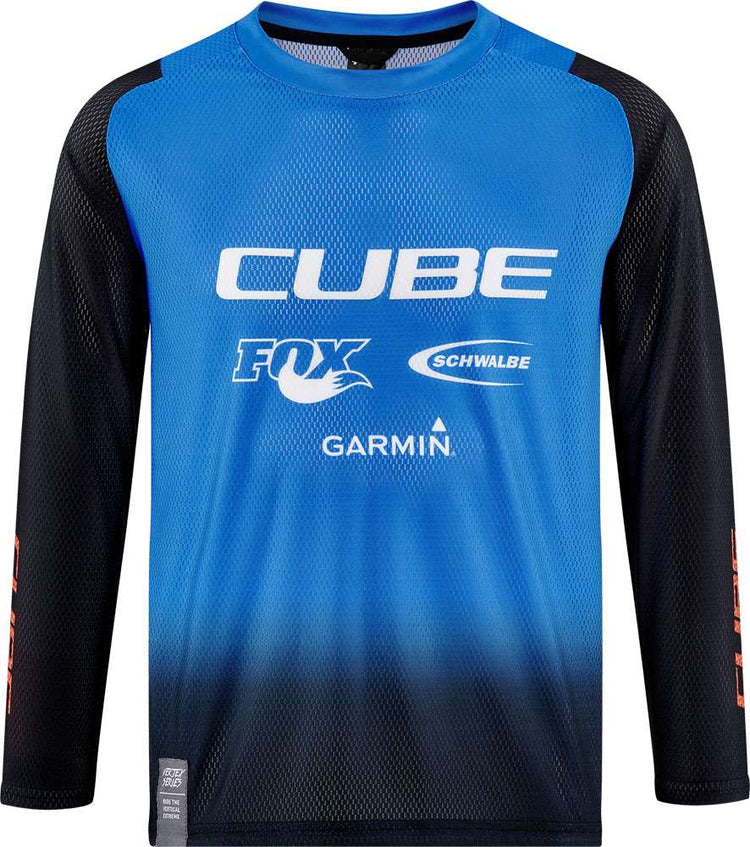 Cube vetrtex rookie x actionteam - maillot manches longues enfant