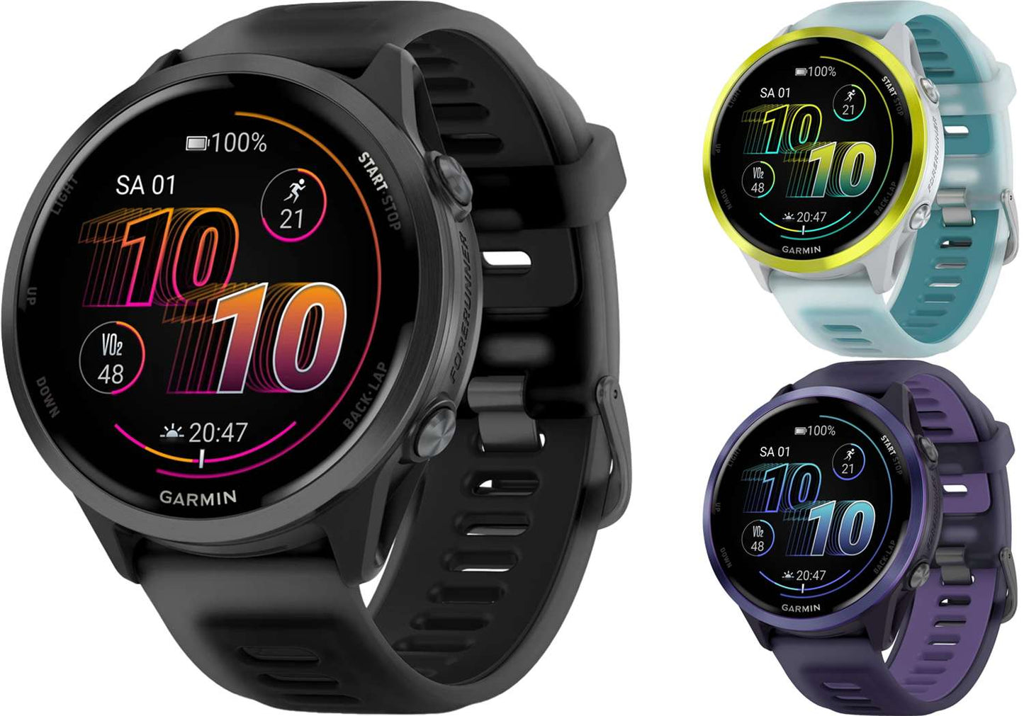 Garmin Forerunner 570 - Montre intelligente multisports GPS 47 mm