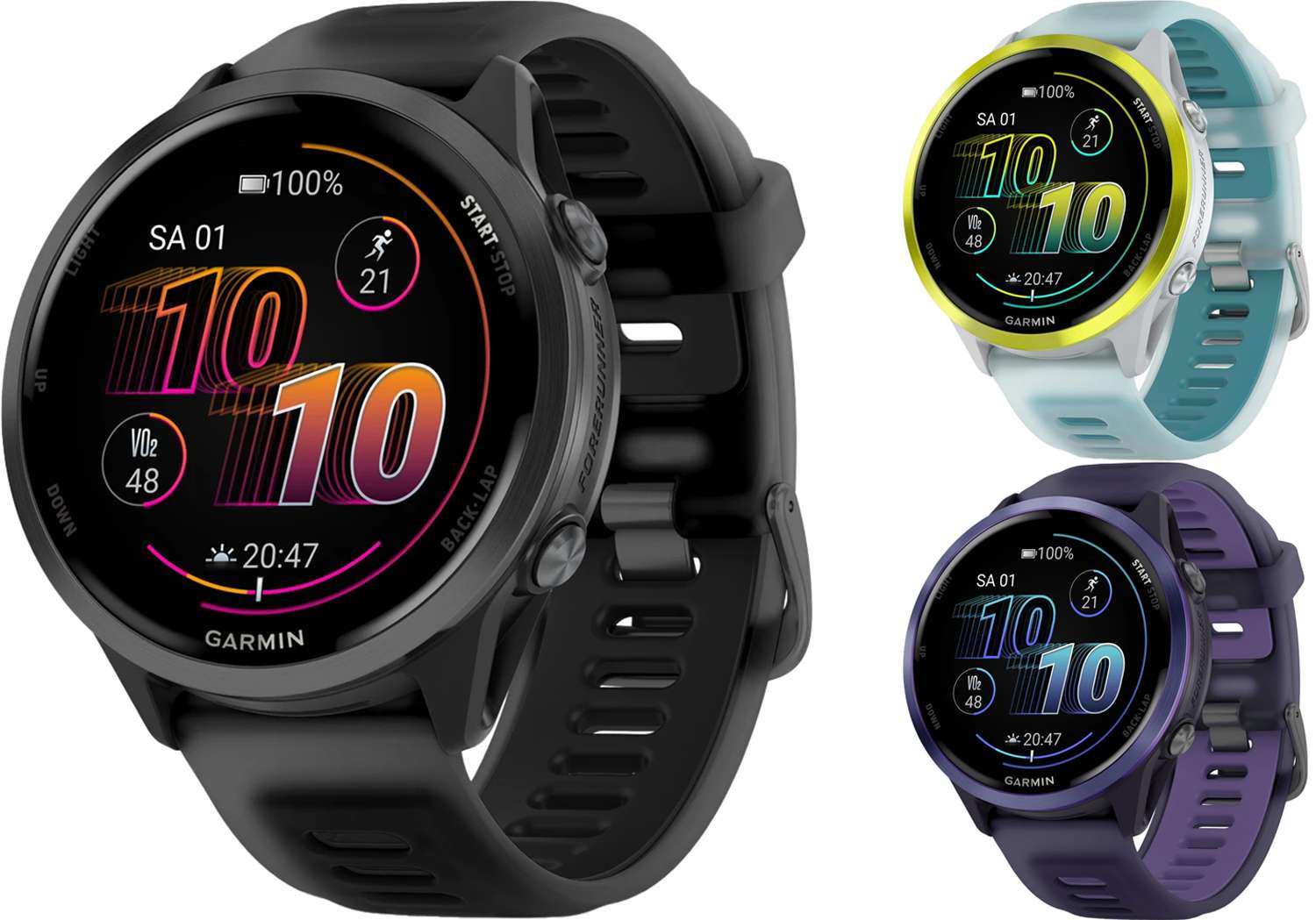 Garmin Forerunner 570 - Montre intelligente multisports GPS 47 mm
