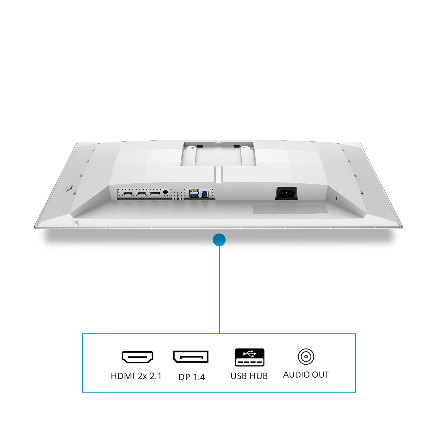 Philips Evnia 6000 27m2n6501l 00 Moniteur de jeu 26,5 (blanc, 2x HDMI, port d'affichage, USB-A, USB-B, G-sync, 240 Hz, QD-OLED)