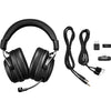 Casque de jeu supra-auriculaire sans fil Powercolor Alphyn AH10 (noir, PC, console ou mobile)