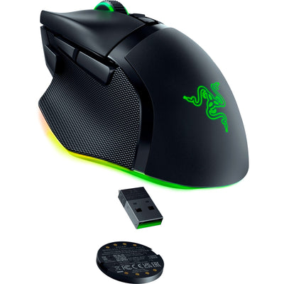 Souris de jeu Razer Basilisk v3 pro 35k (noir, USB Bluetooth hyperspeed sans fil, 35 000 dpi, chroma RVB)