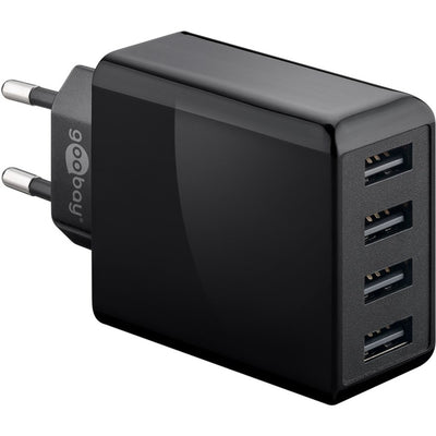 Chargeur USB 4 voies Goobay (30 W)